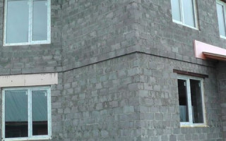 Фундамент под двухэтажный дом из керамзитобетонных блоков