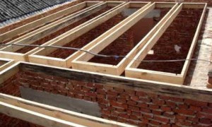 Заливка крыши бетоном: правила и этапы процесса